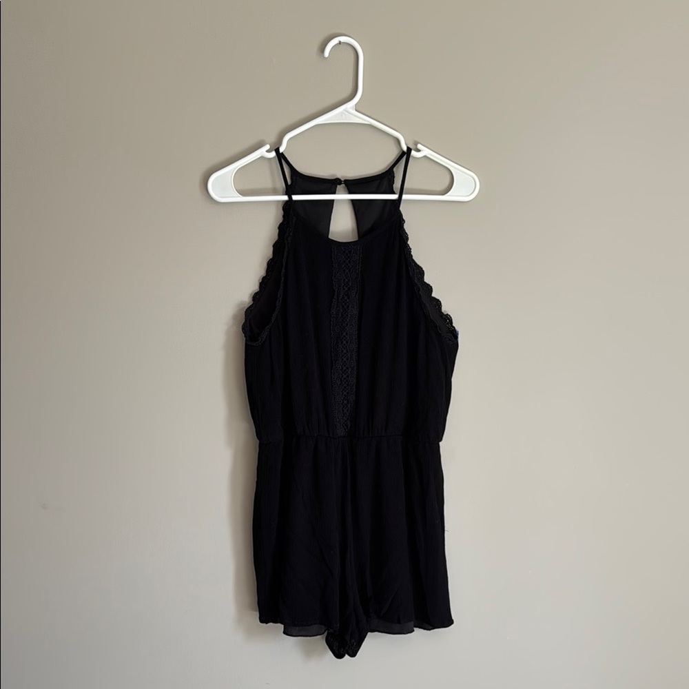 Miami Black Romper